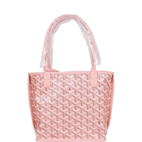 pink goyard mini anjou|Goyard anjou mini review.